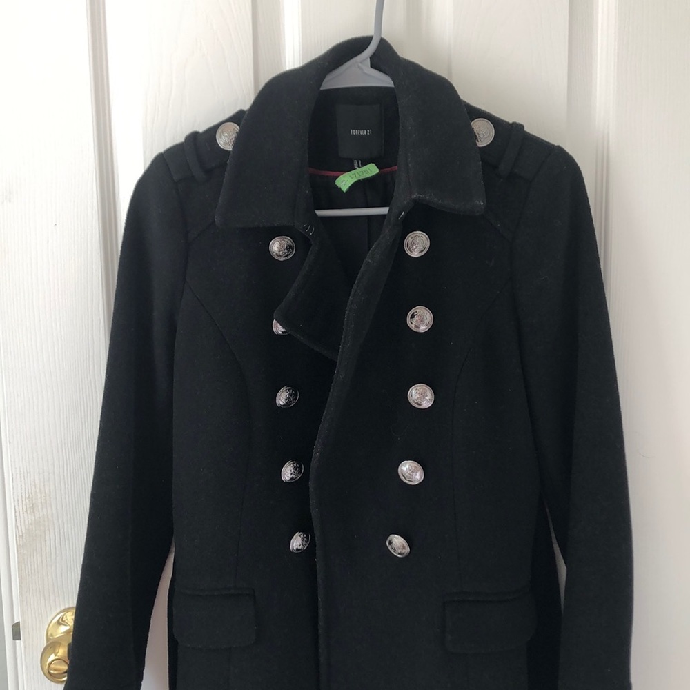 Black coat